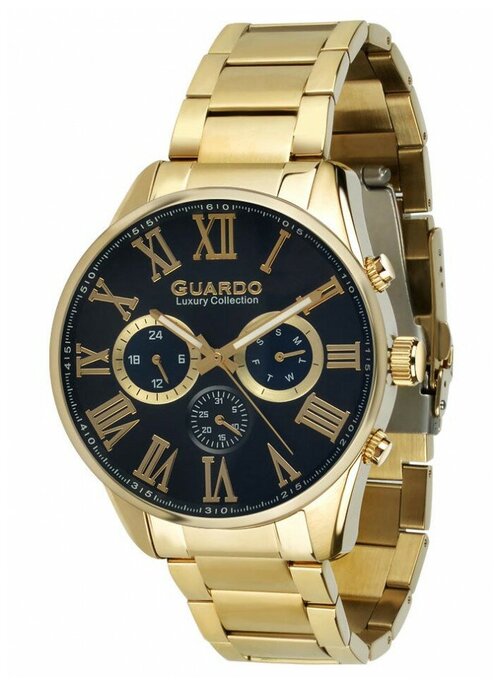Наручные часы Guardo, мультиколор, золотой