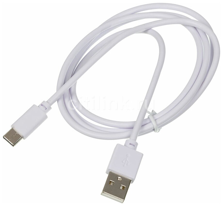 Кабель Digma USB (m)-USB Type-C (m) 1.2м (type-c-1.2m-wh) - фото №1