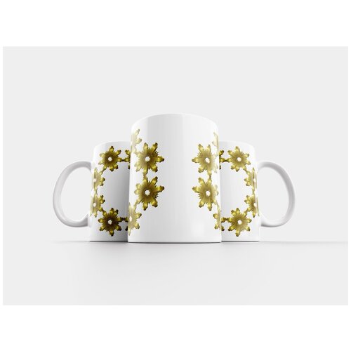 фото Кружка "шаблон, кафельная плитка, декоративный" 320 мл lotsprints