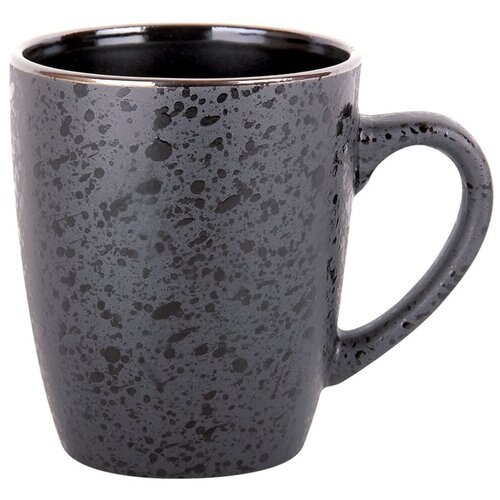 Кружка Фарфор 350 Elite Black (48) Коралл .