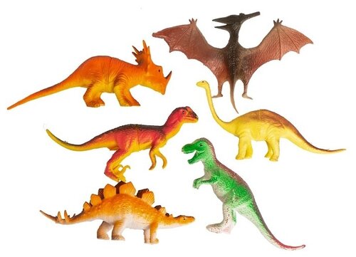 Фигурки Сима-ленд Динозавры 1533642, 6 шт.