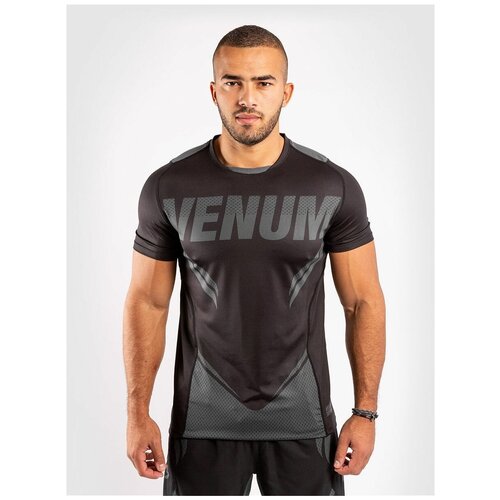 фото Футболка venum one fc impact dry tech размер m, black/black