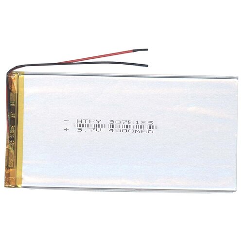  () Li-polymer 3075135, 3*75*135 2pin 3, 7 4000mAh  mb017353