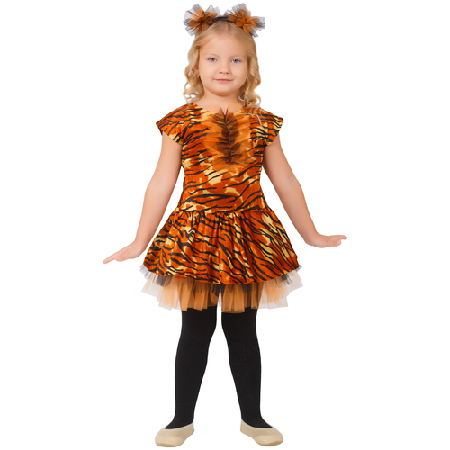 фото Карнавальный костюм детский тигрица девочка elite classic