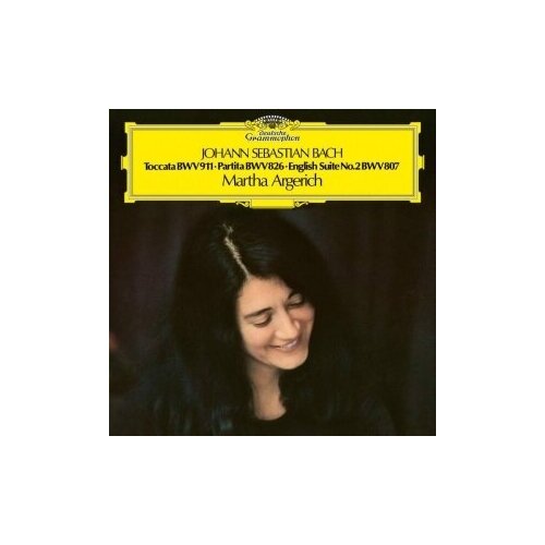 Виниловые пластинки, Deutsche Grammophon, MARTHA ARGERICH - Bach: Toccata BWV 911, Partita BWV 826, Englische Suite BWV 807 (LP)