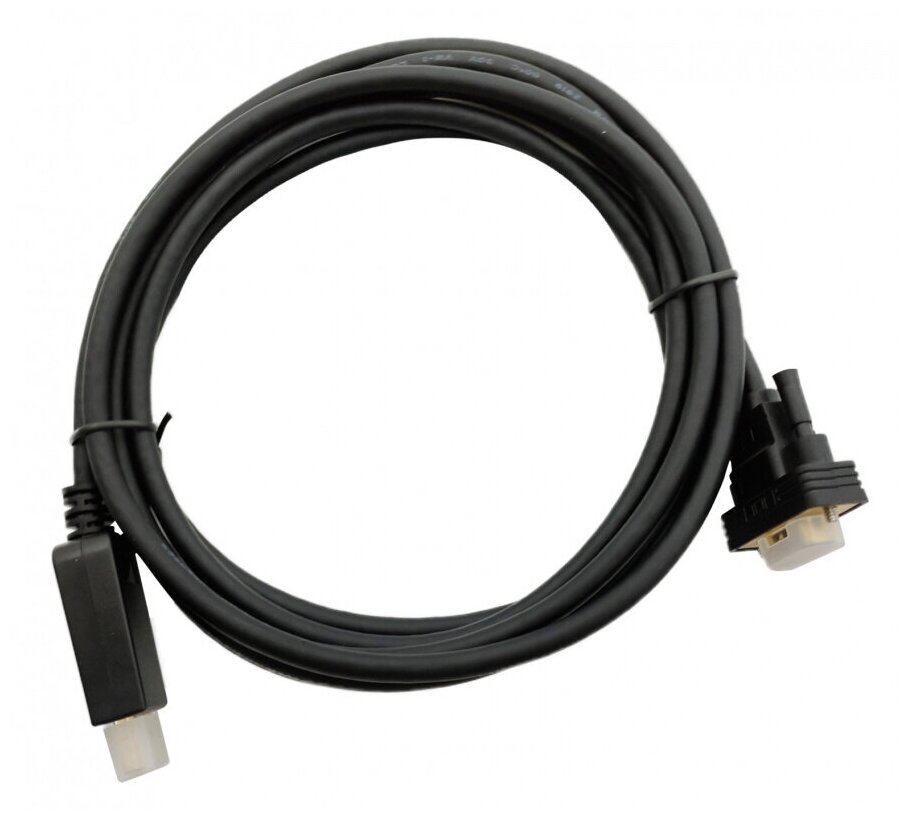 Кабель 1.1v DisplayPort (m) VGA (m) 3м черный