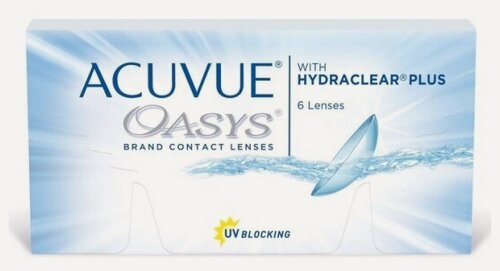 Изображение товара Контактные линзы Acuvue Johnson & Johnson Oasys (6 шт / 8.4 / -6.00)