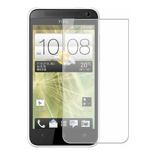 HTC Desire 501 защитный экран Гидрогель Прозрачный (Силикон) 1 штука