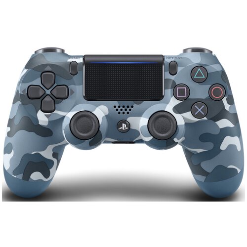 Геймпад джойстик беспроводной DualShock4 для PS4 синий камуфляж 135000₽