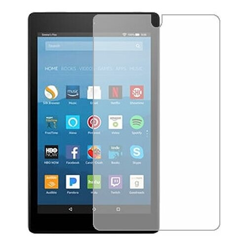 Amazon Fire HD 8 (2017) защитный экран Гидрогель Прозрачный (Силикон) 1 штука