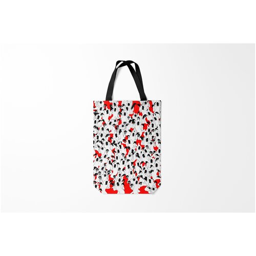 фото Сумка-шоппер / 31х42 см / rap / kizaru haunted family burnettie