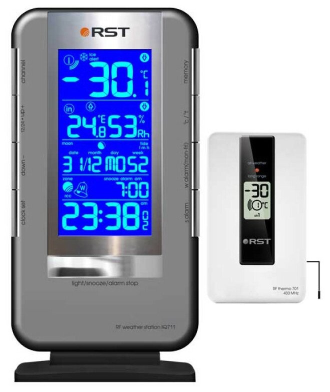 Термометр цифровой с радио-датчиком RST 02711