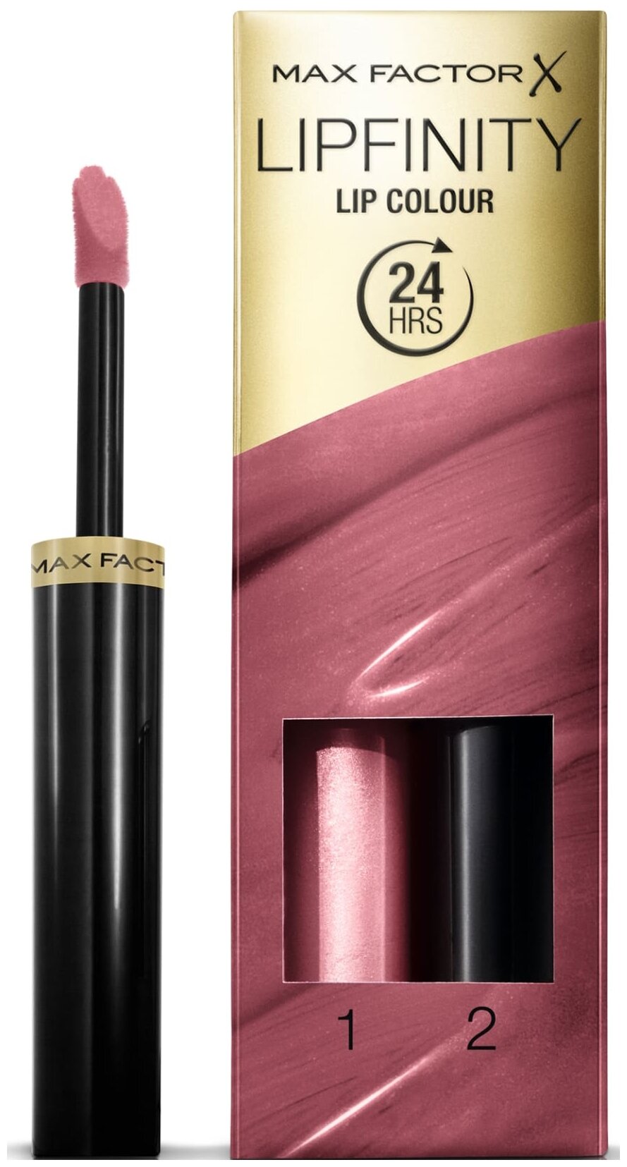   / Max Factor - +   Lip Colour Lipfinity  020 Angelic 4,2 