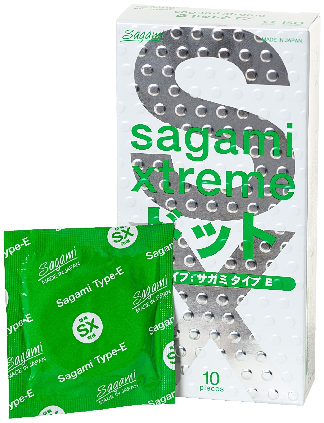 Презервативы SAGAMI Xtreme Type-E 10шт.