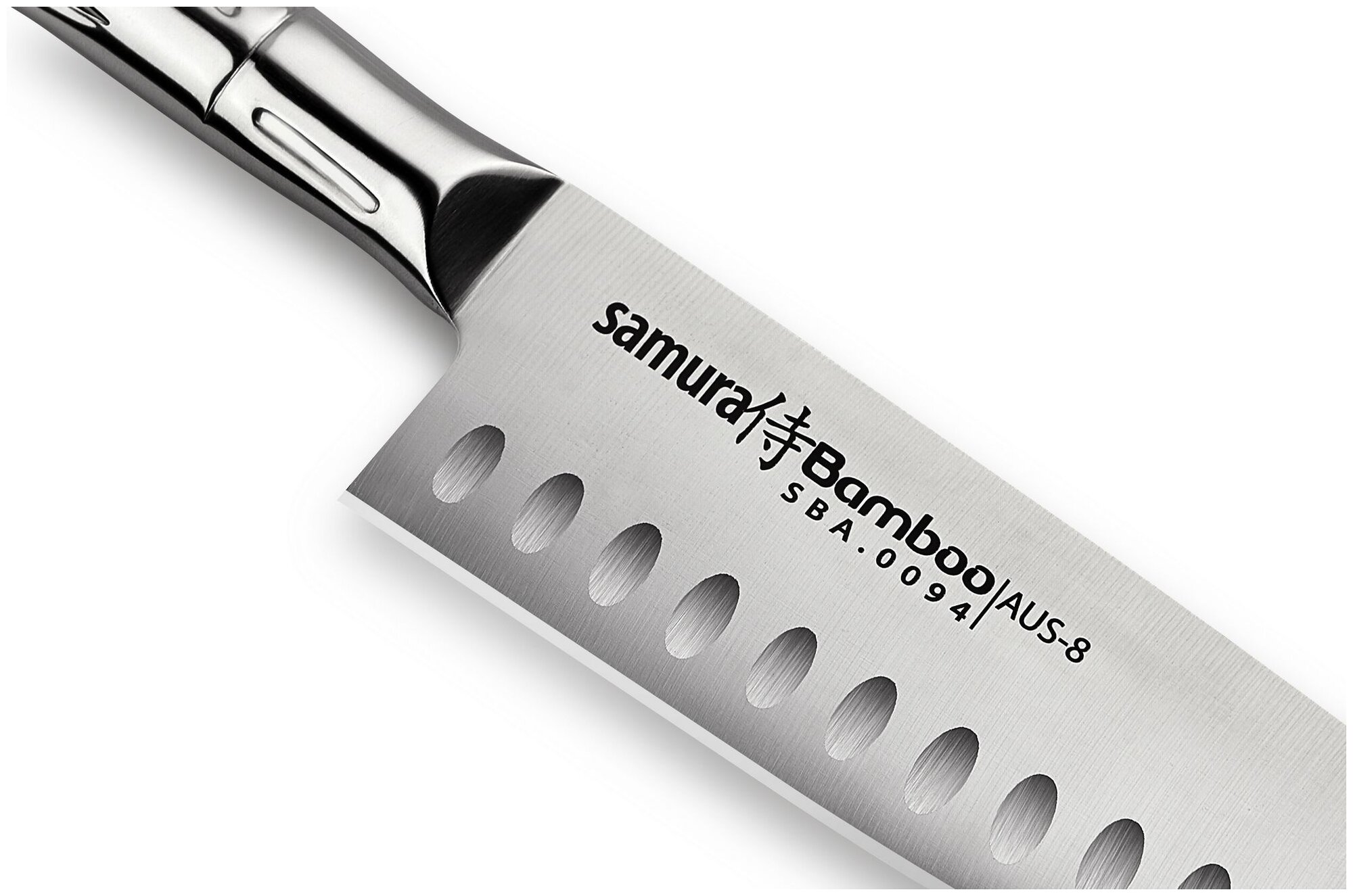 Нож Samura сантоку Bamboo, 16 см, AUS-8 - фото №3