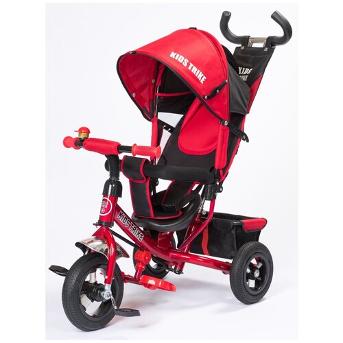 Велосипед 3-х кол. KIDS TRIKE E10 10/8 (Пластик. колеса) красный 1 шт.