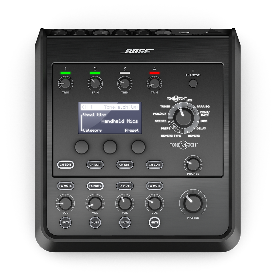 Bose, T4S Tonematch Mixer, black,   