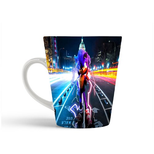 фото Кружка-латте coolpodarok соник икс жест