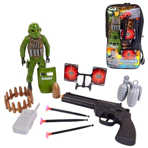 фото Набор игровой junfa военный в рюкзачке junfa toys