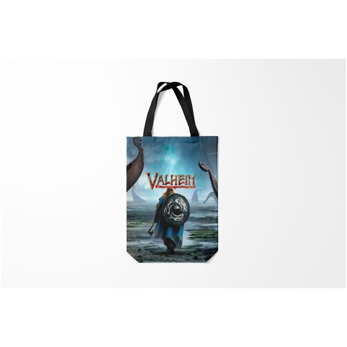 фото Сумка-шоппер / 31х42 см / геймерам / valheim burnettie
