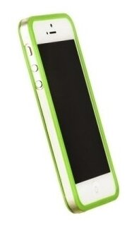 Бампер GRIFFIN зеленый с прозрачной полосой для Apple iPhone 5, 5s
