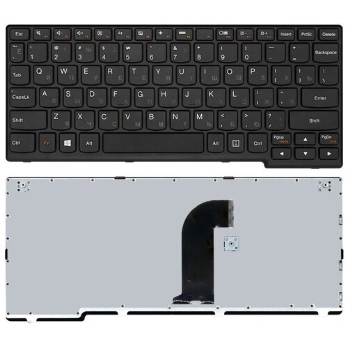 Клавиатура для ноутбука LENOVO IdeaPad Yoga 11 US черная 1250₽