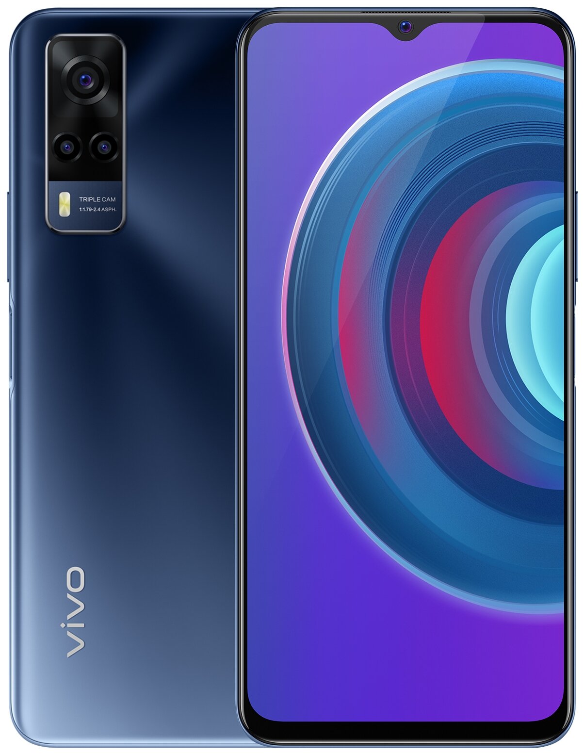 Смартфон Vivo Y53s 128Gb (5658921) синий .