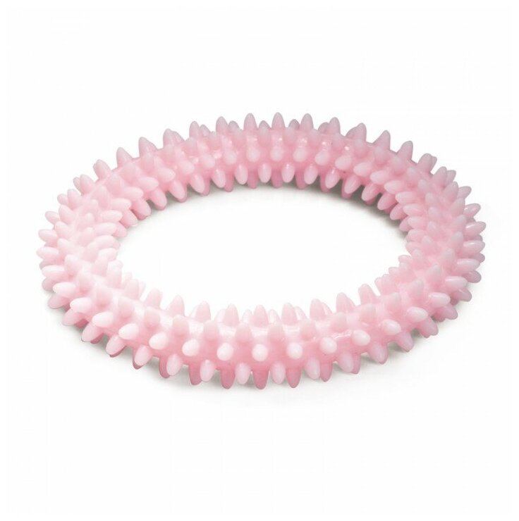 Игрушка PUPPY для щенков из термопласт. резины Кольцо, розовое, d105мм, Triol