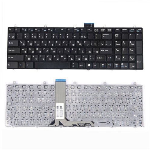 Клавиатура для MSI Apache GT70, GT60, GE70, 2PC, GT780DX (MP-13K93SU-9202, 0KNB0-6113RU00, 0KNB0-612ERU00) клавиатура для ноутбука msi ge60 ge70 gt60 черная с черной рамкой и подсветкой