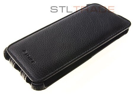 Чехол-книжка Clever Case UltraSlim Carbon для HTC Sensation чёрный