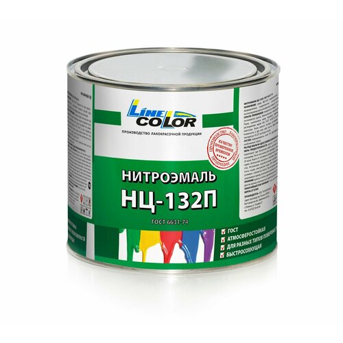 Нитроэмаль НЦ-132П быстросохнущая 
