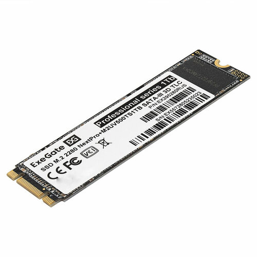 Твердотельный накопитель ExeGate NextPro M2UV500TS1TB 1Tb EX295280RUS 2157000₽