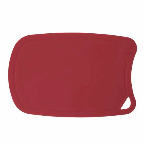 Доска разделочная полиуретановая 28x19 см (бордовая)