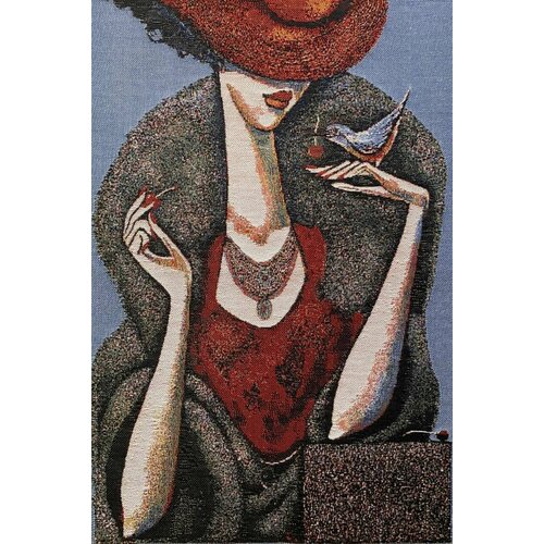 Гобелен, гобелен без рамы 45х30 см / 