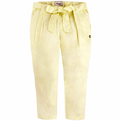 Брюки Mayoral, размер 116 (6 лет), желтый брюки mayoral размер 116 6 лет синий