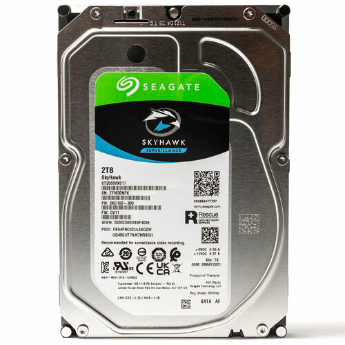 Seagate ST2000VX017 Жесткий диск ST2000VX017 10459₽