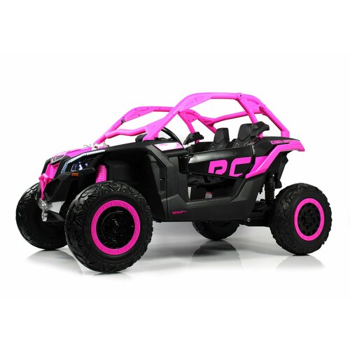 Rivertoys Детский электромобиль BRP Can-Am Maverick (Y111YY) темно-розовый электромобиль rivertoys мотоцикл x111xx синий
