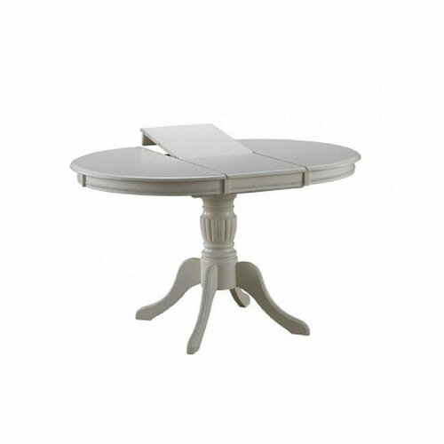 Стол Оливия Olivia 90x90 и 125x75 Молочный Малайзия 37000₽