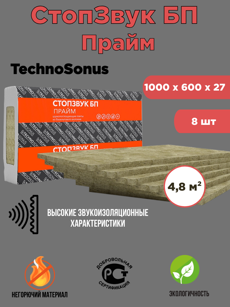 Звукоизоляция TECHNOSONUS