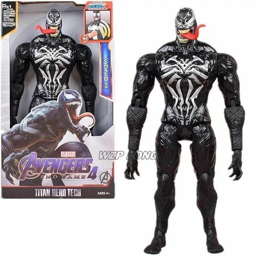 Venom 30 см Веном фигурка со звуком фигурка веном spider man scorpion venom скорпион веном 20 см