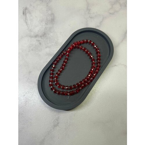 Хрустальные бусины из стекла 8мм - 1 нить