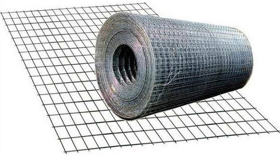 Сетка сварная оцинкованная 1,5х15м, яч.50х50х1.8мм