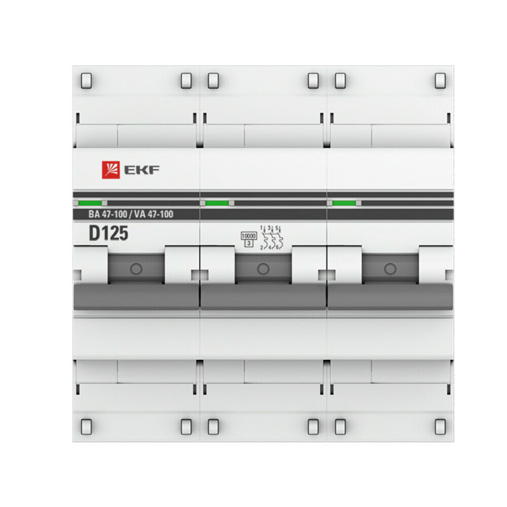 mcb47100-3-16D-pro Автоматический выключатель 3P 16А (D) 10kA ВА 47-100 PROxima EKF - фото №19