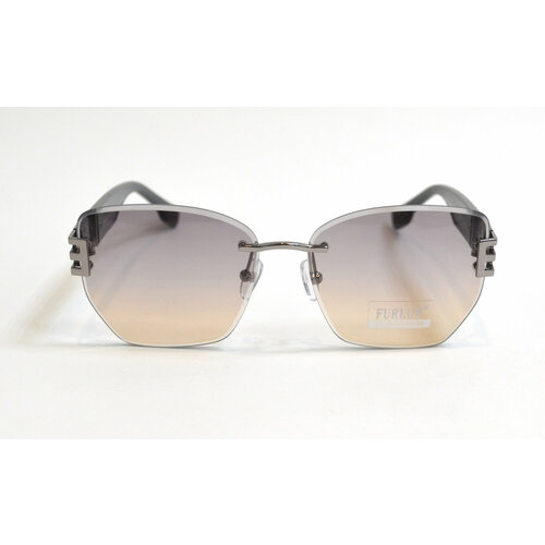 Солнцезащитные очки Furlux FURLUX, 492, бежевый, серый