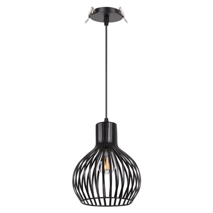 Встраиваемый подвесной светильник Novotech Zelle с лампочкой 370426+Lamps E27 P45 - фото №8