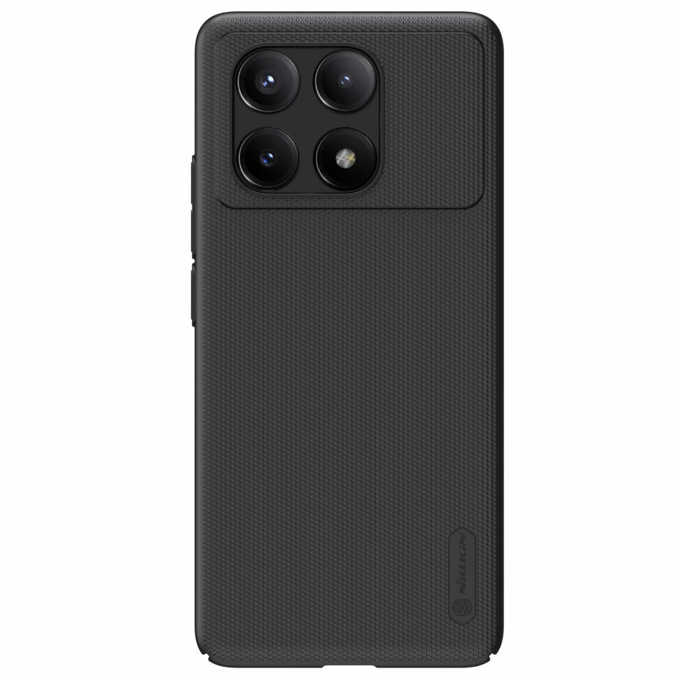 Накладка Nillkin Frosted Shield пластиковая для Xiaomi Redmi K70E / Poco X6 pro 5G Black (черная)