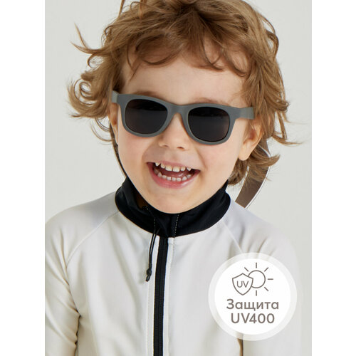 Солнцезащитные очки Happy Baby, серый солнцезащитные очки happy baby голубой