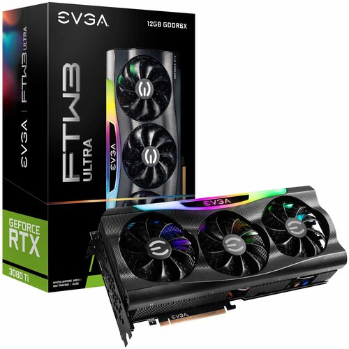 Видеокарта EVGA GeForce RTX 3080 Ti FTW3 Ultra 8800000₽