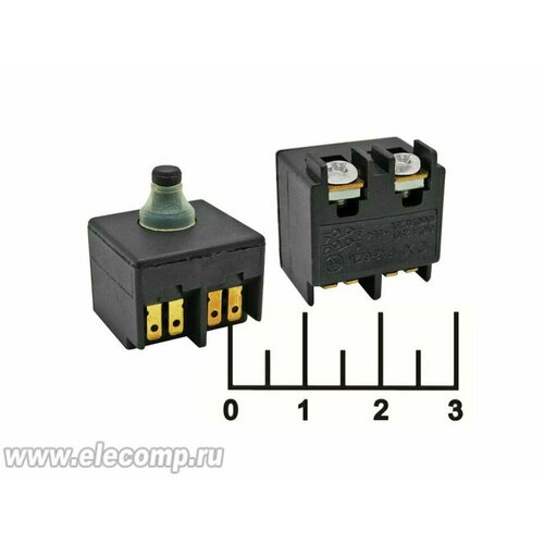 Кнопка для электроинструмента FA2-6/2W 6A (№237)