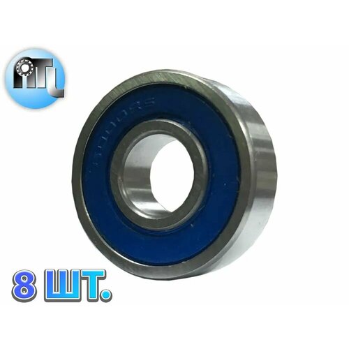 фото Комплект 8 шт. подшипник 6000-2rs (180100) ntl bearing